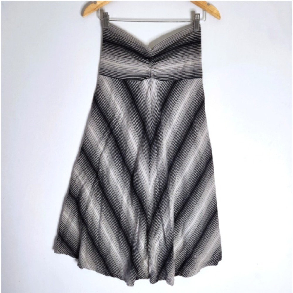 Patagonia Kamala Convertible Dress Skirt Women's Small Chevron Organic Cotton